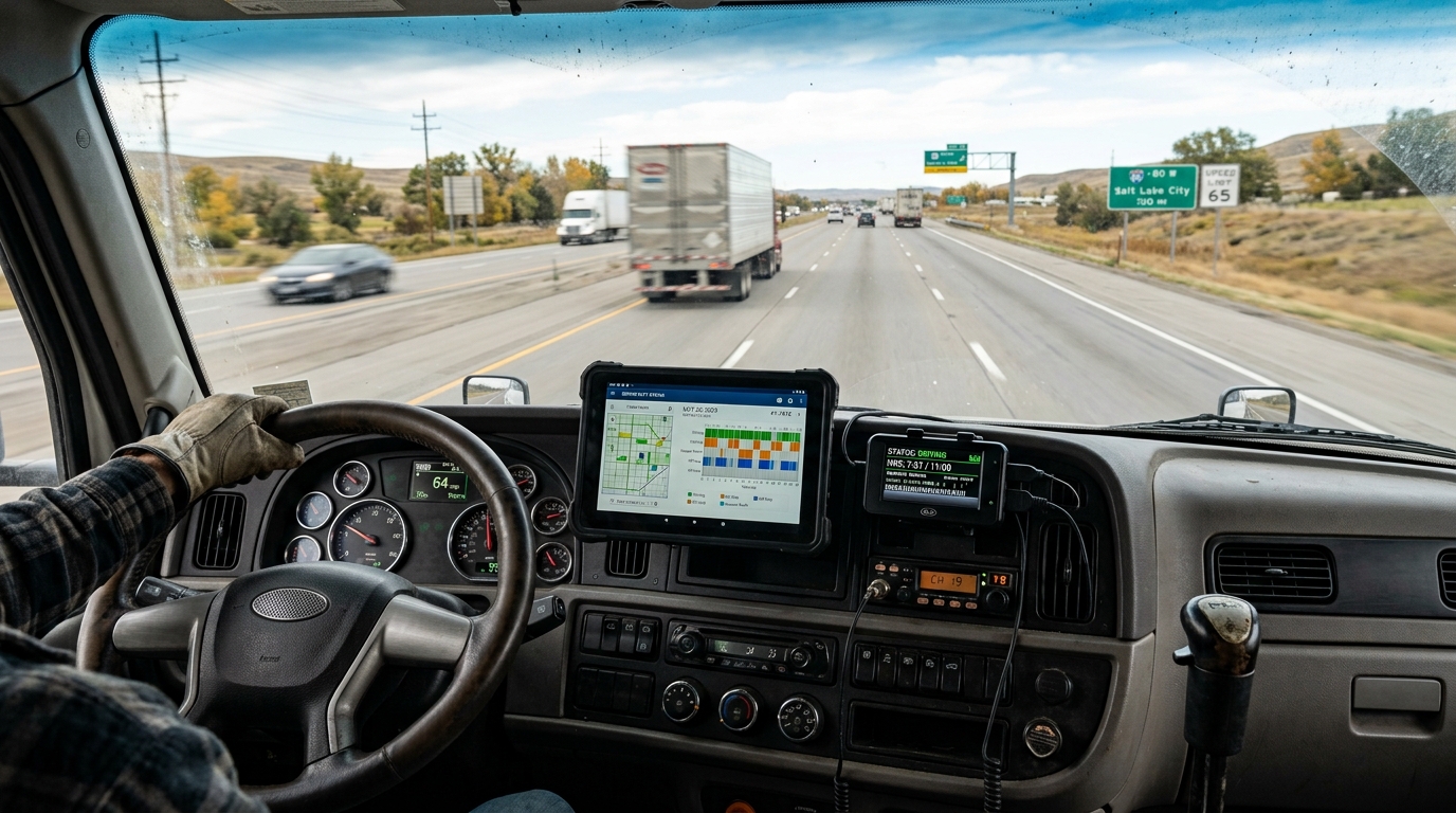 Truck ELD records used to investigate driver hours after a crash